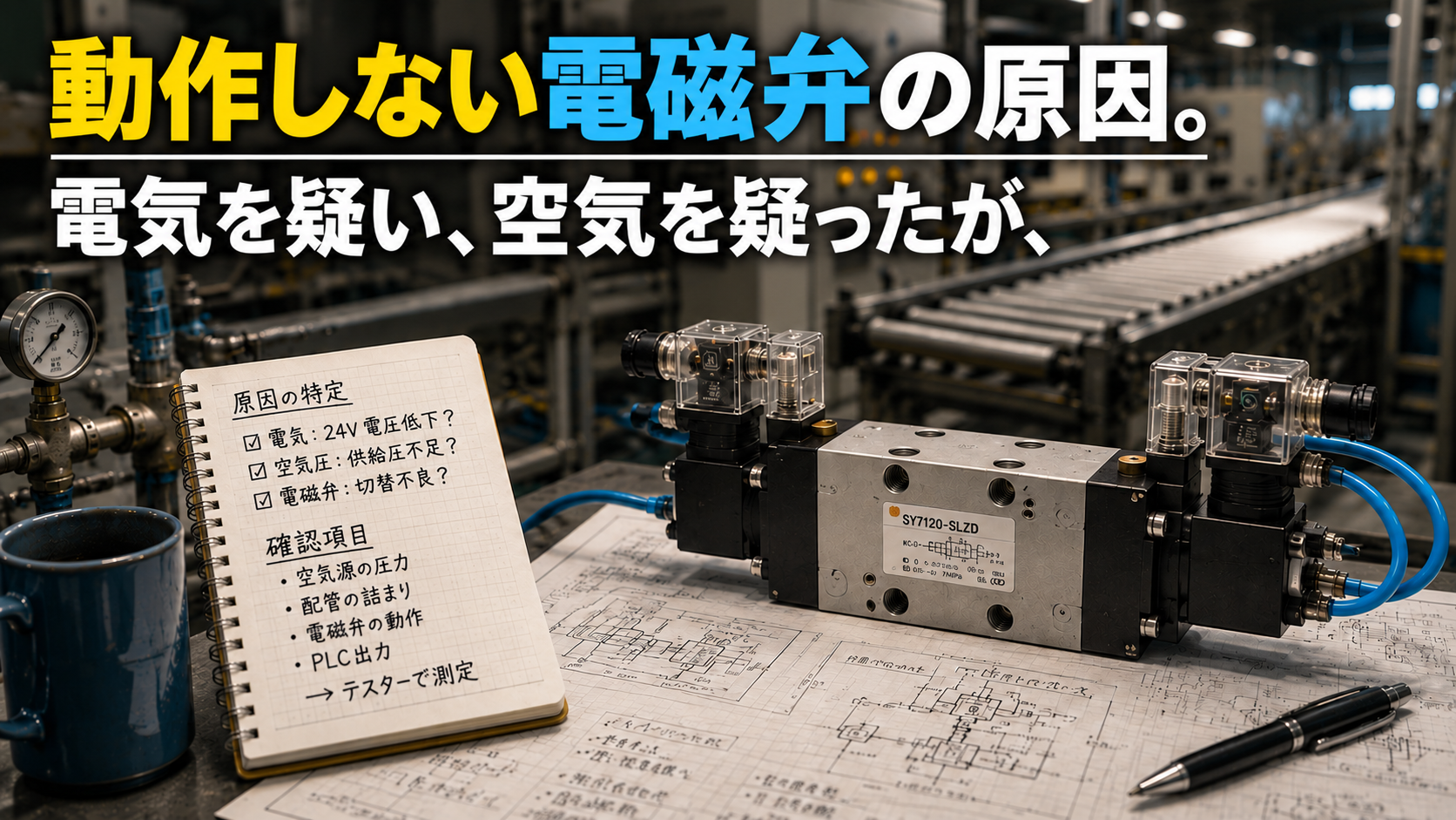 動作しない電磁弁の原因。原因は、もっと単純だった。